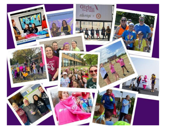 Collage of Kathleen Cannon and her journey at GOTR MN 